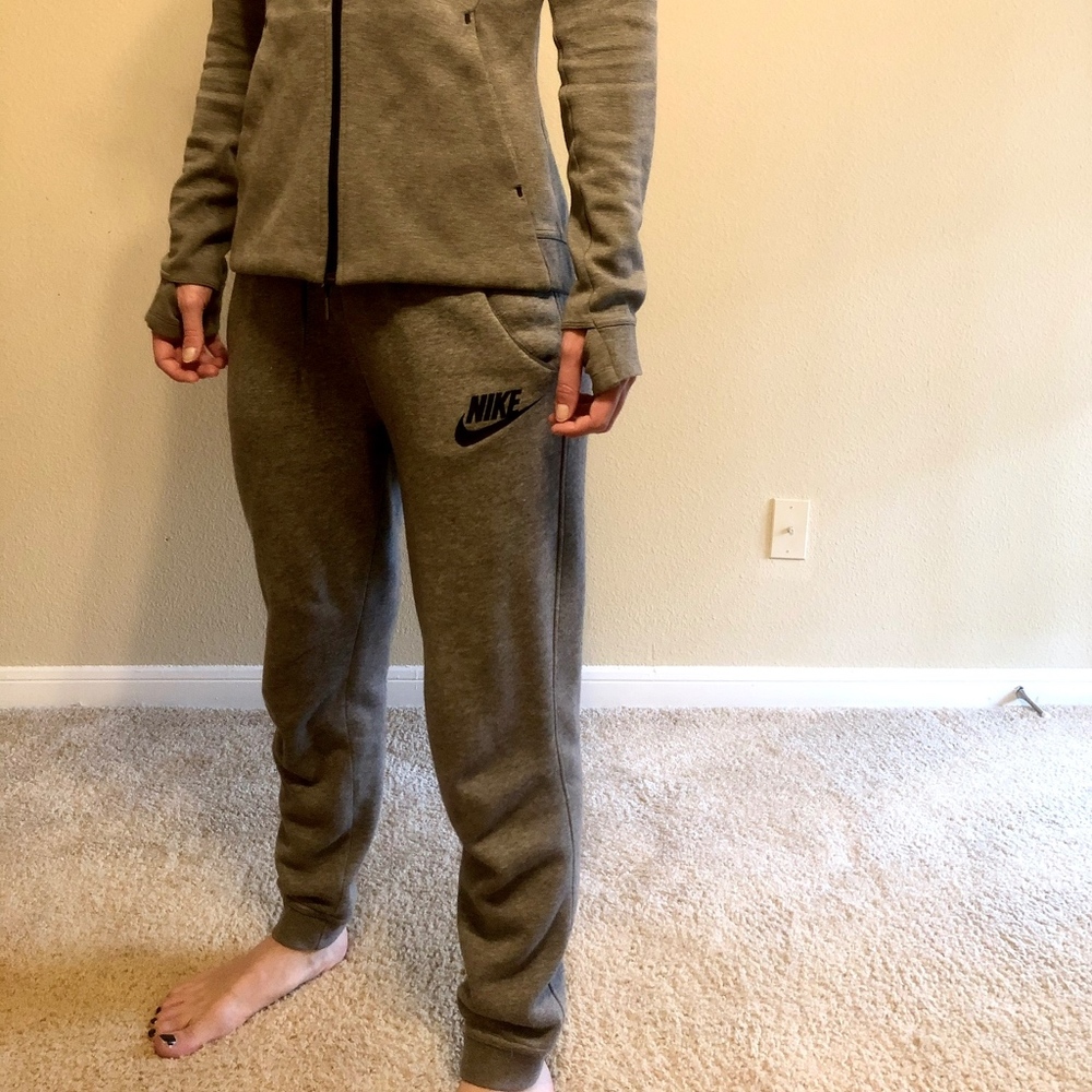 Grey Nike Fleece pants